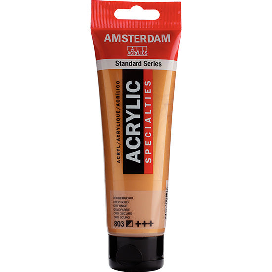 Amsterdam Acrylic Deep Gold - 120ML