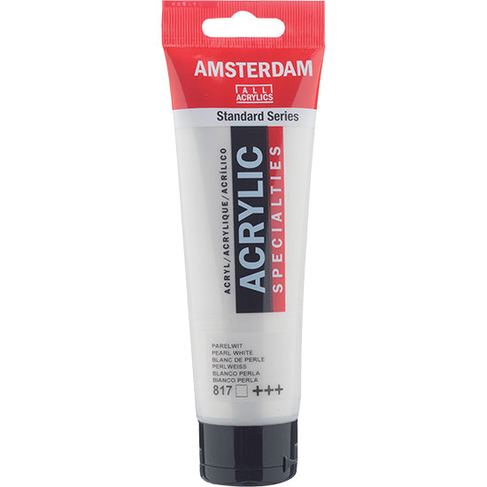 Amsterdam Acrylic White Pearl - 120ml