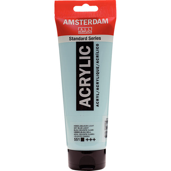 Amsterdam Acrylic Light Celestial Blue - 250ml