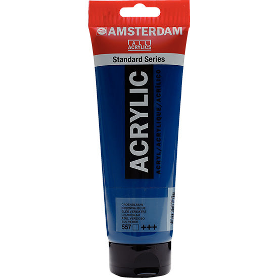 Amsterdam Acrylic Greenish Blue - 250ml