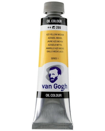 Van Gogh Oil  Azo Yellow Medium -40ML Series 1
