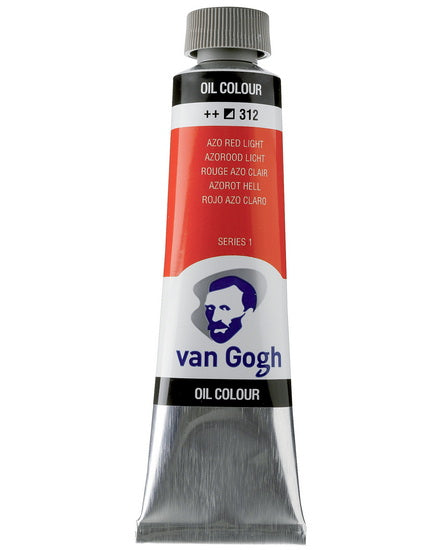 Van Gogh Oil  Azo Red Light -40ML Series 1