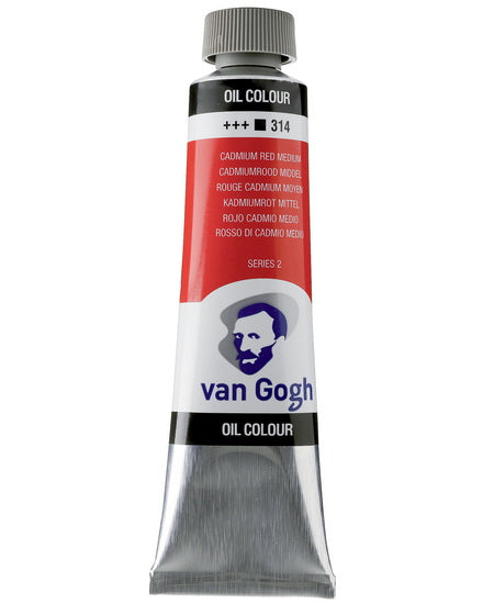 Van Gogh Oil  Cadmium Red Medium -40ML Series 2