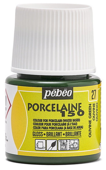 Porcelain paint - porcelaine 150 - 45ml - olivine green