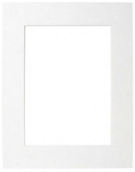 Mat White Heart - 16x20/8x10"