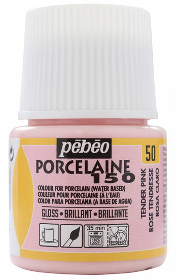 Porcelain paint - porcelaine 150 - 45ml - tender pink