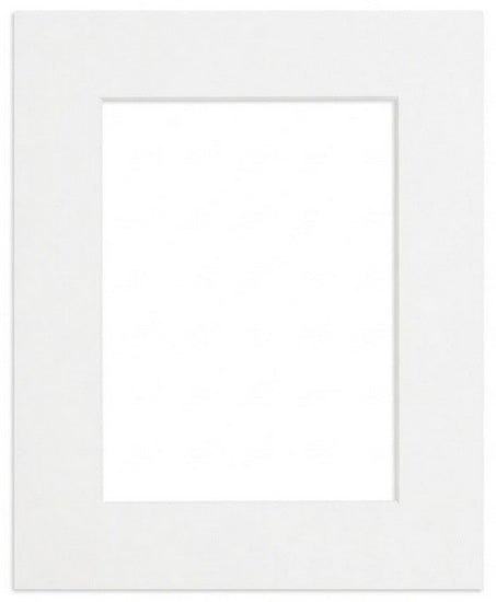 Mat White Heart - 11x14/8x10"