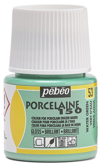 Peinture porcelaine - porcelaine 150 - 45ml - vert d eau