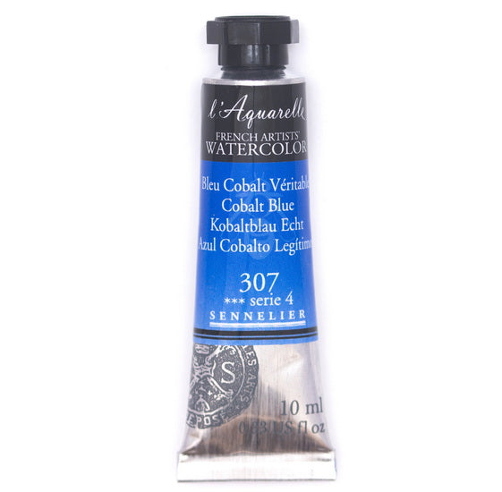 Watercolor tube - 10ml - cobalt blue true - s4