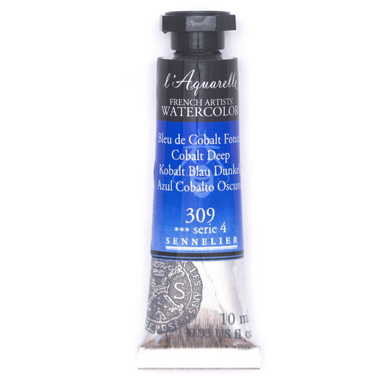 Watercolor tube - 10ml - cobalt blue deep - s4