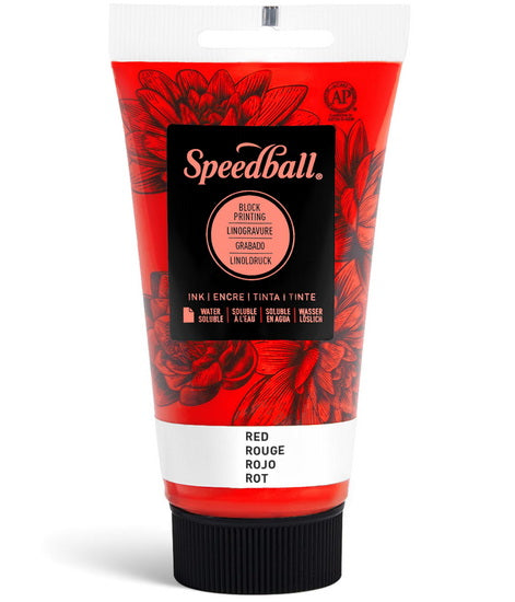 Encre linogravure rouge - 2.5oz