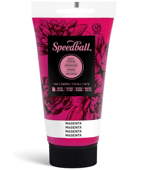 Linocut Ink Magenta - 2.5oz