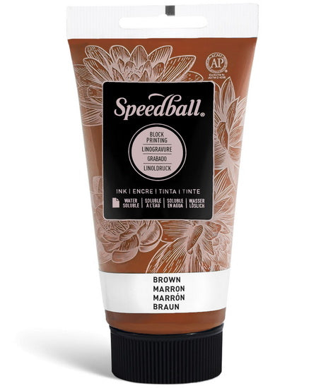 Linocut Ink Brown - 2.5oz