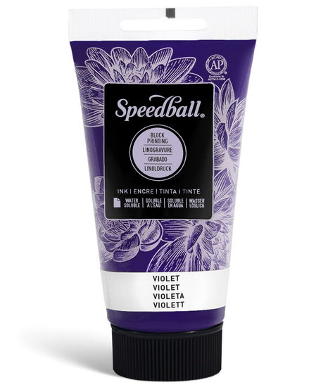 Linocut Ink Purple - 2.5oz