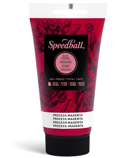 Linocut Ink Process Magenta - 2.5oz