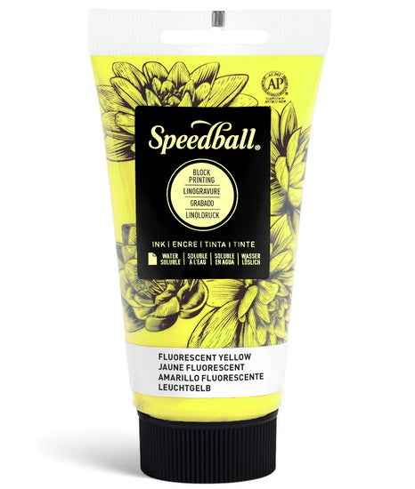Linocut Ink Fluo Yellow - 2.5oz