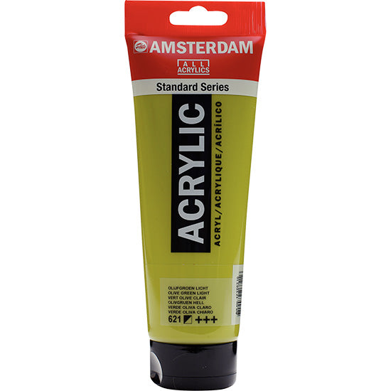 Amsterdam Acrylic Light Olive Green - 250ml