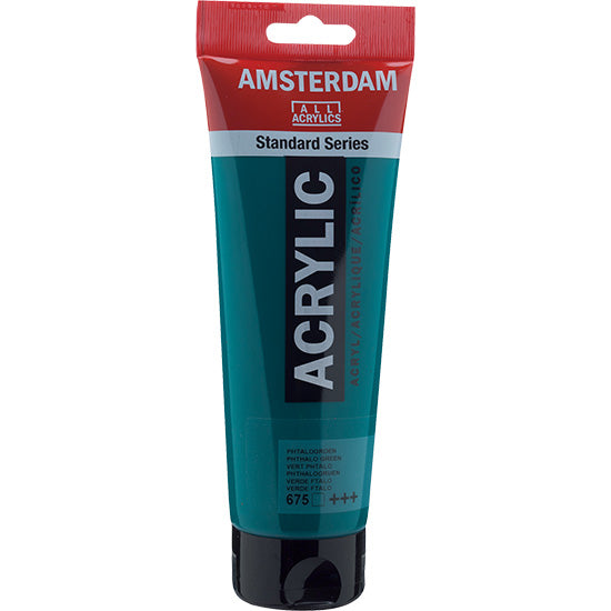 Amsterdam Acrylic Phthalo Green - 250ml