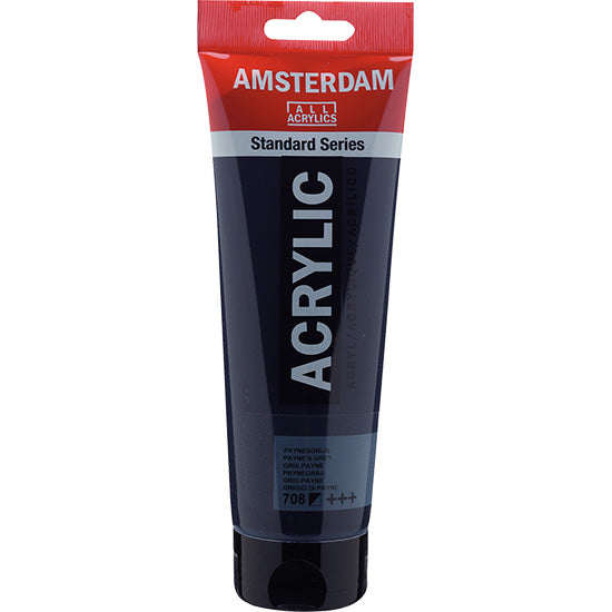 Amsterdam Paynes Grey Acrylic - 250ml