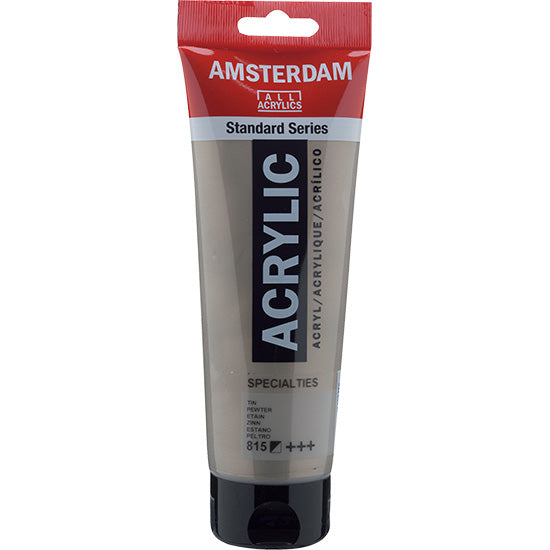 Amsterdam Acrylic  Pewter - 250ML