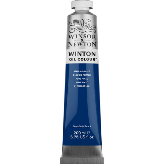 Winton oil - 200ml - phthalo blue - s1