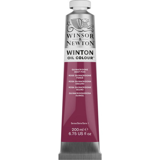 Winton oil - 200ml - quinacridone deep pink - s1