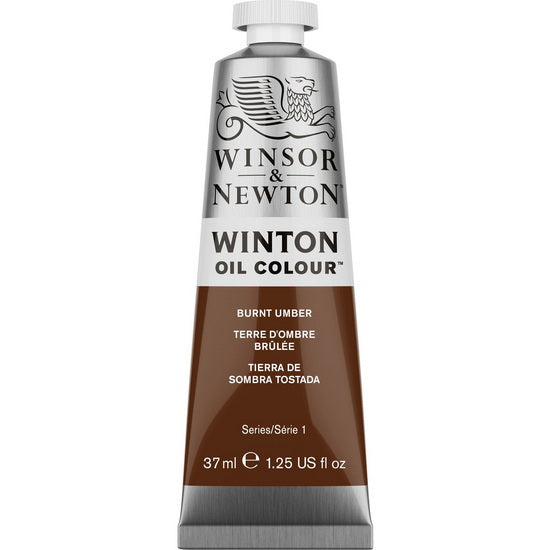 Winton oil - 37ml - burnt umber - s1