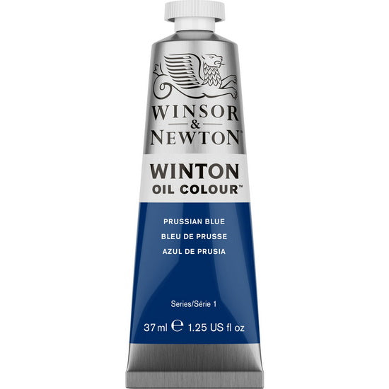 Winton oil - 37ml - prussian blue - s1