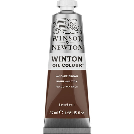 Winton oil - 37ml - vandyke brown - s1
