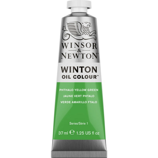 Winton oil - 37ml - phthalo yellow green - s1