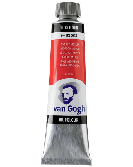 Van Gogh Oil  Azo Red Medium -40ML Series 1