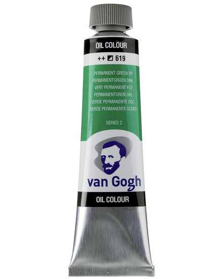 Van Gogh Oil  Permanent Green Deep -40ML Series 2