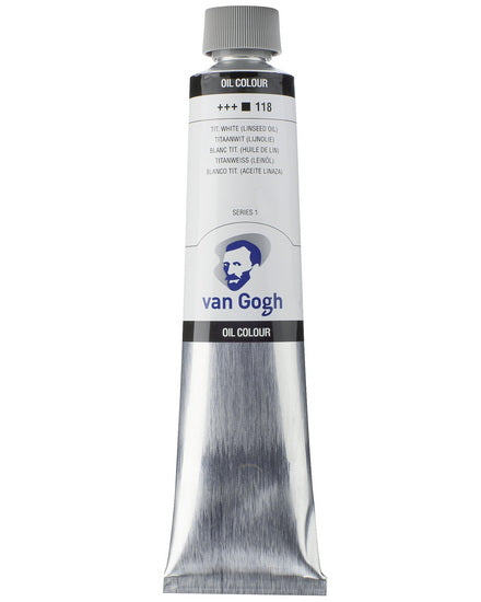 Van Gogh White Titanium Oil Linen Oil - 200ml Series 1