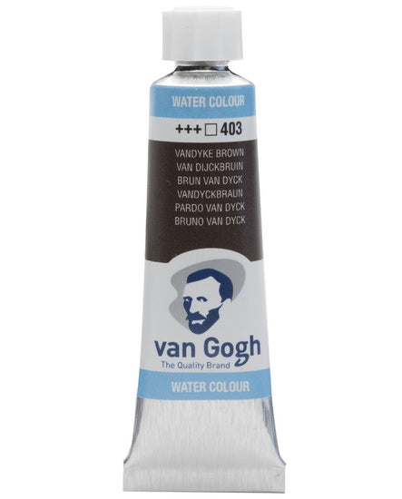 Van Gogh Watercolour Vandyke Brown - 10ML - 40ML Series1