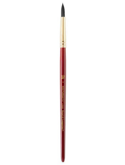 Nocturna Brush Short Handle Round #8