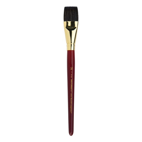 Nocturna Brush Short Handle Wash 3/4"