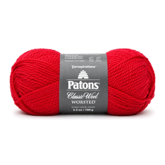 Fil classic wool #4 - 100gr - écarlate