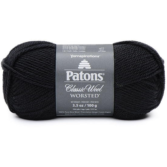 Fil classic wool #4 - 100gr - noir