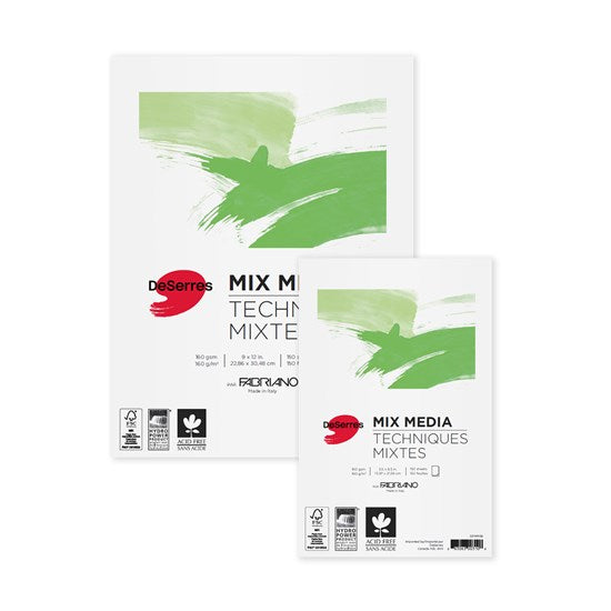 Mixed media pad - 160gsm - 14x17in (75s)