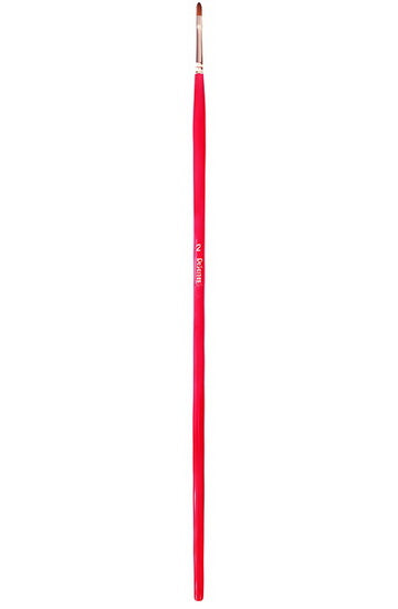 Brush Short Handle/Synthetic Bristles Oval - #2