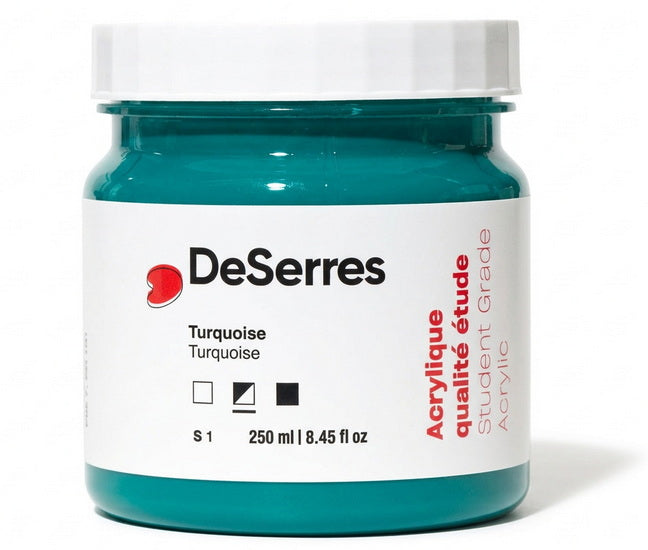 Acrylique étude turquoise - 250ml