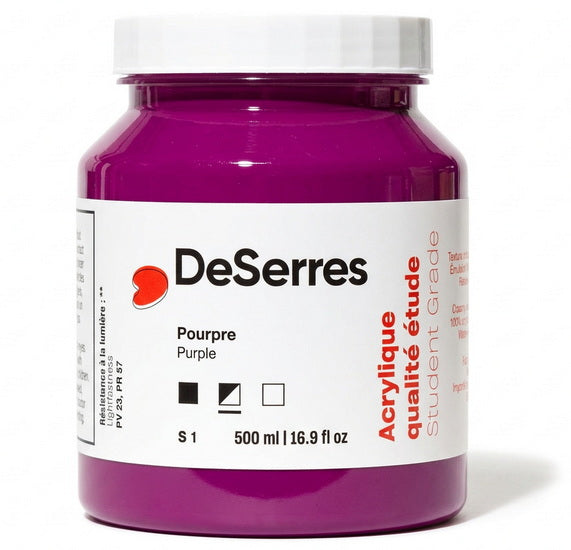 Acrylique étude pourpre - 500ml
