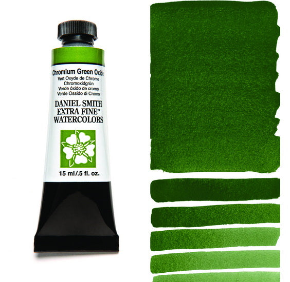 Watercolor Tube Chromium Green Oxide  S1 - 15ml