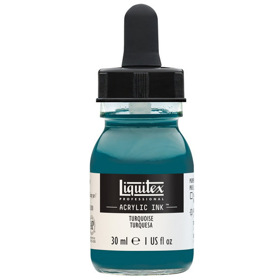 Encre acrylique turquoise - 30ml