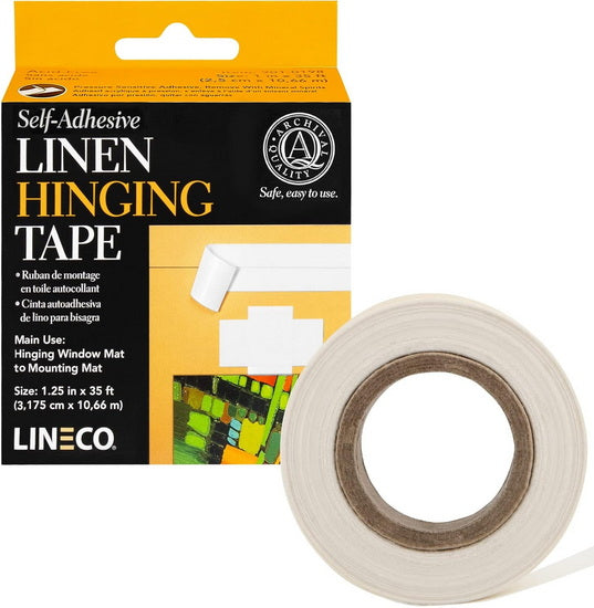 Adhesive Tape Linen - 1.25"x35'