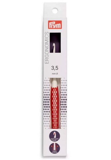 Ergonomic crochet hook - 17cm - 3.5mm