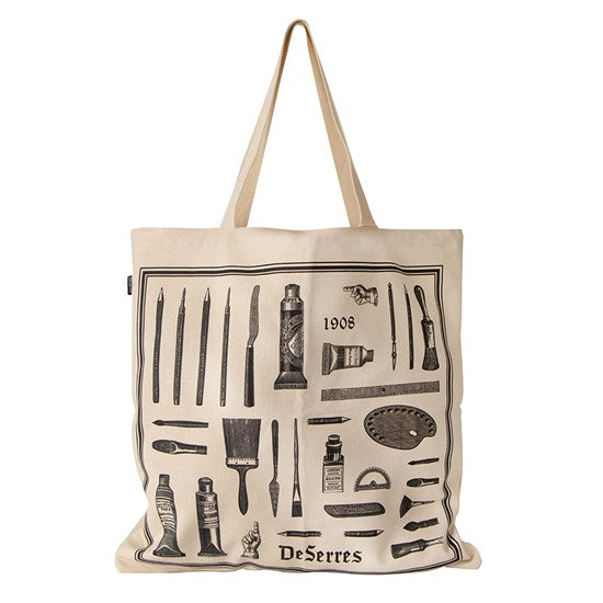 Sac fourre-tout en coton - 20 x 18 po