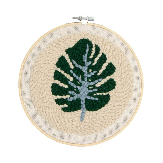 Punch Needle Set Monstera