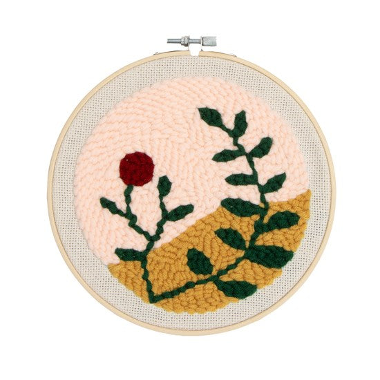 Punch Needle Set Floral Branch