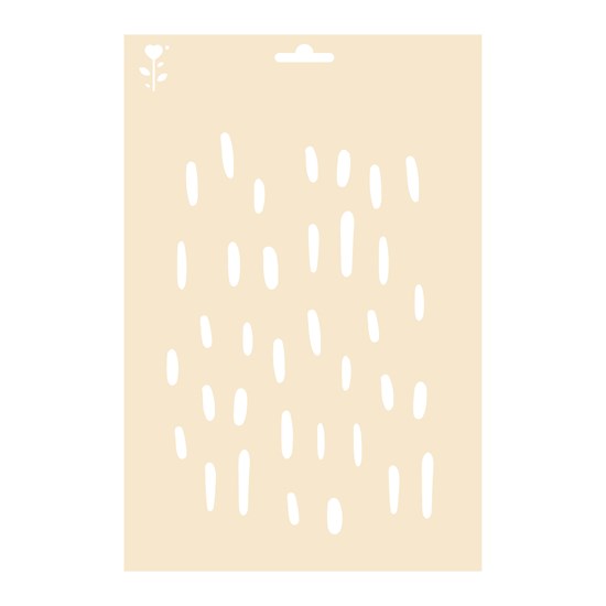 Pochoir a4 - traits graphiques